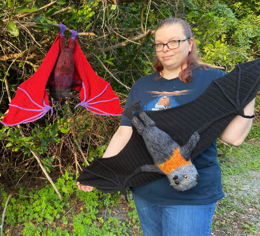I Made An Adorable Large Crocheted Bat, Meet Flynn! I Made An Adorable Large Crocheted Bat, Meet Flynn!