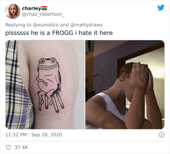 Woman's Frog Tattoo Gets Mistaken For Mike From Monsters, Inc., Inspires 5 Other People To Share Their Frequently Misinterpreted Tattoos As Well