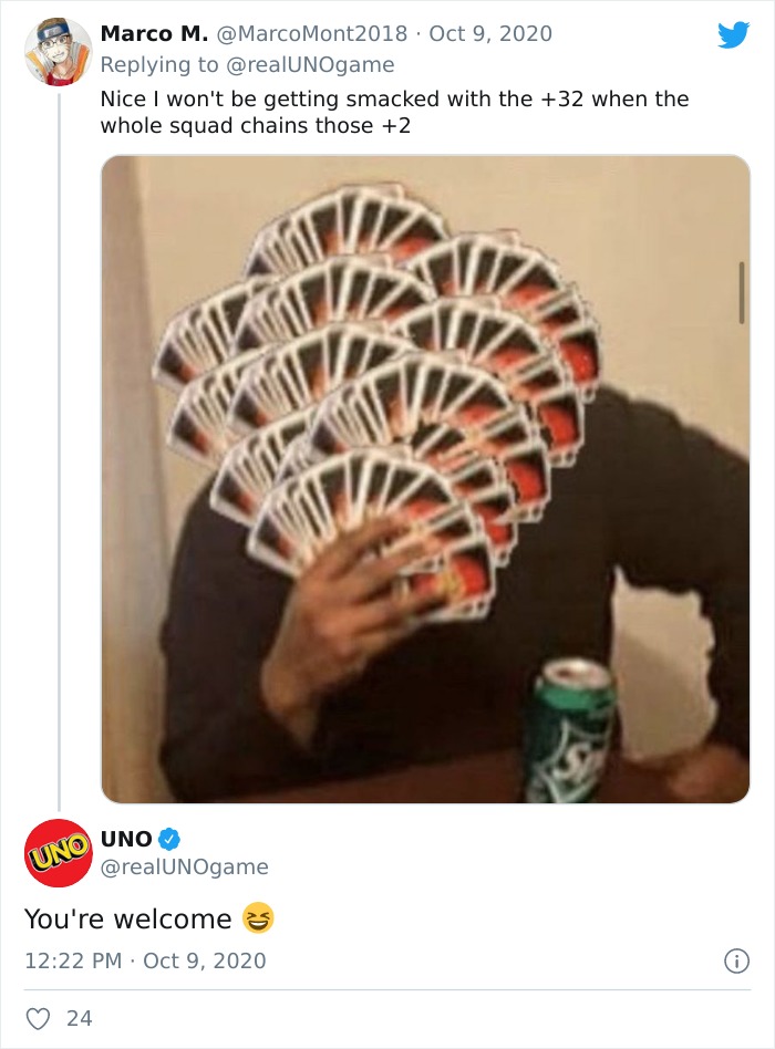 DRAW 10 UNO CARDS??? 