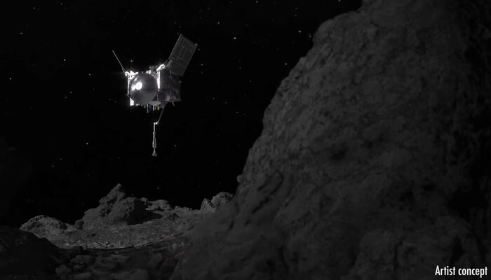 NASA Lands A Spacecraft On An Asteroid 200 Million Miles Away, Shares Footage From The 6-Second Mission
