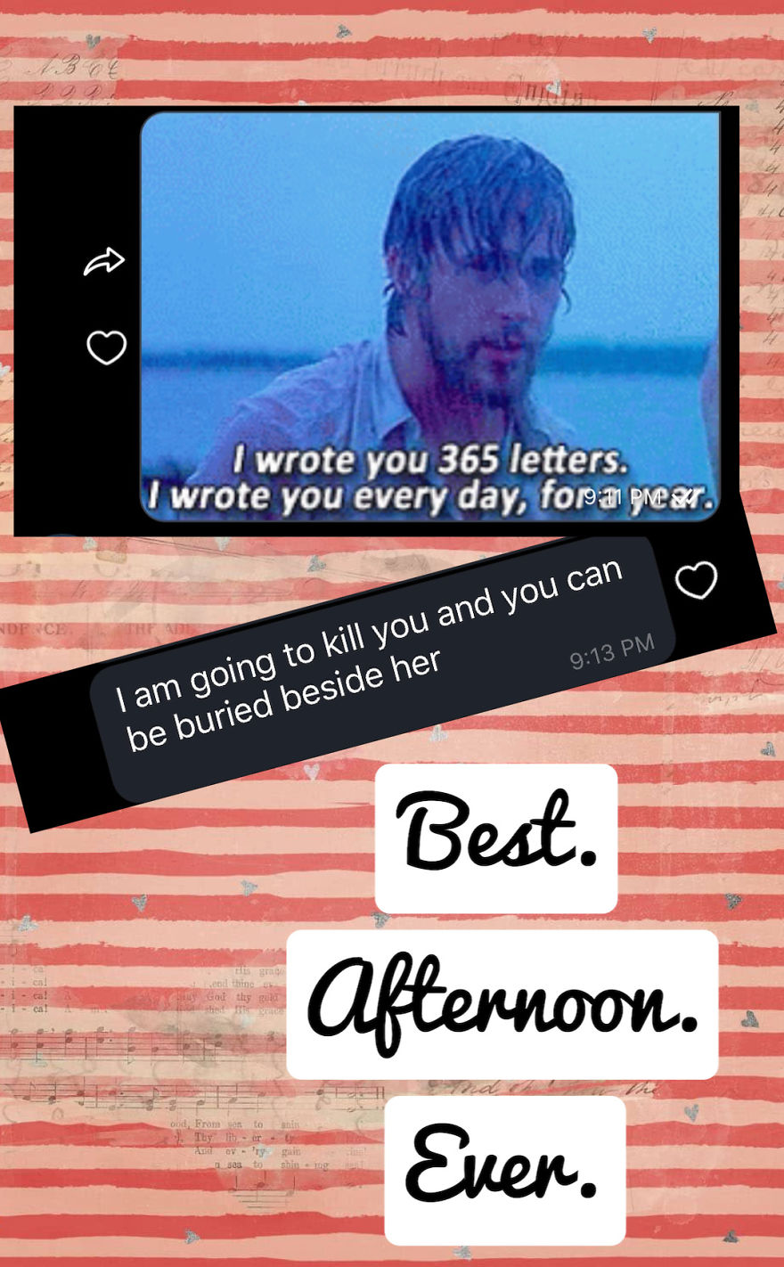 I Trolled My Friends Who Believed I Had A Secret Life That Mirrored "The Notebook" I Trolled My Friends Who Believed I Had A Secret Life That Mirrored "The Notebook"