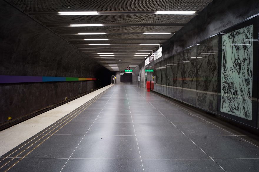 I Spent A Day In The Underground Of Stockholm And What I Saw Is Really Incredibile