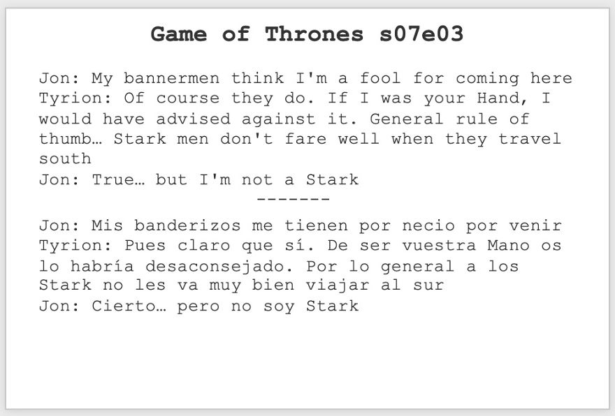 This Instagram Account Collects Idioms In English And Their Translation Into Spanish From Movies And TV Shows (With Short Video Clips) To Explain Their Meaning With Context