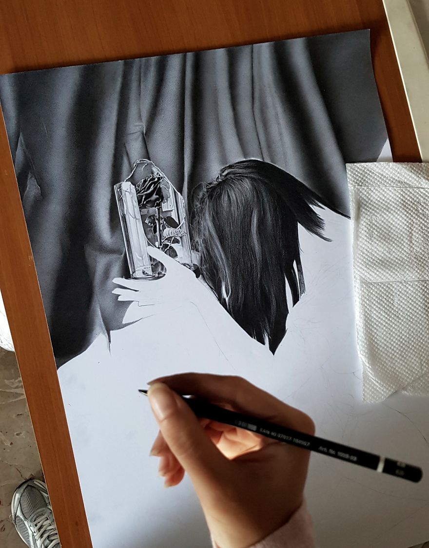 Incredibly Hyperrealistic Drawings And The Gift Of Being Able Of Feeling Life Incredibly Hyperrealistic Drawings And The Gift Of Being Able Of Feeling Life