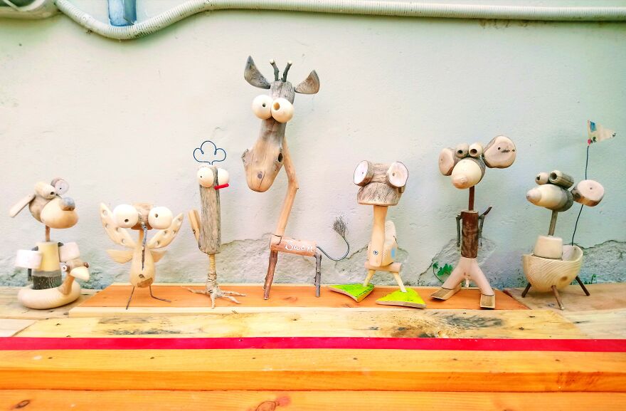 My Wooden Cartoon World!