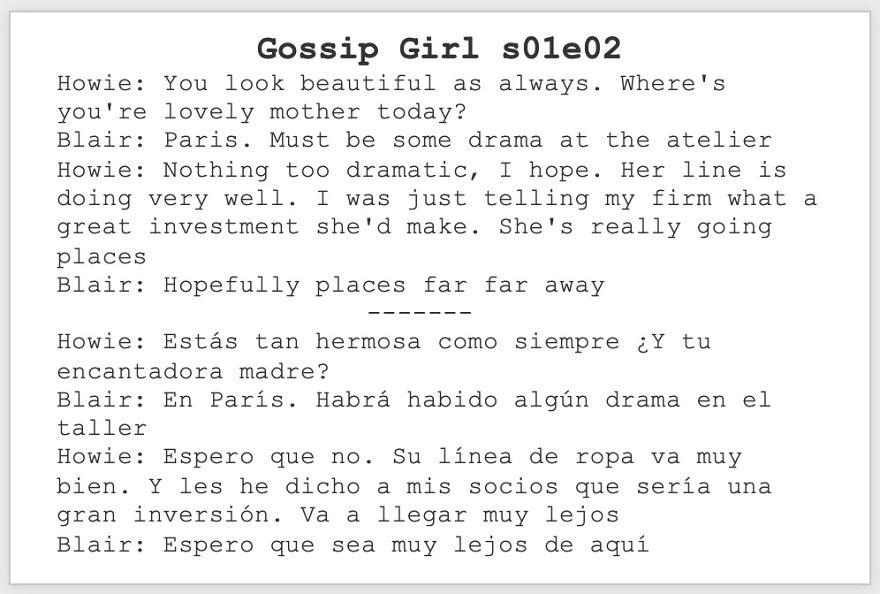 This Instagram Account Collects Idioms In English And Their Translation Into Spanish From Movies And TV Shows (With Short Video Clips) To Explain Their Meaning With Context This Instagram Account Collects Idioms In English And Their Translation Into Spanish From Movies And TV Shows (With Short Video Clips) To Explain Their Meaning With Context