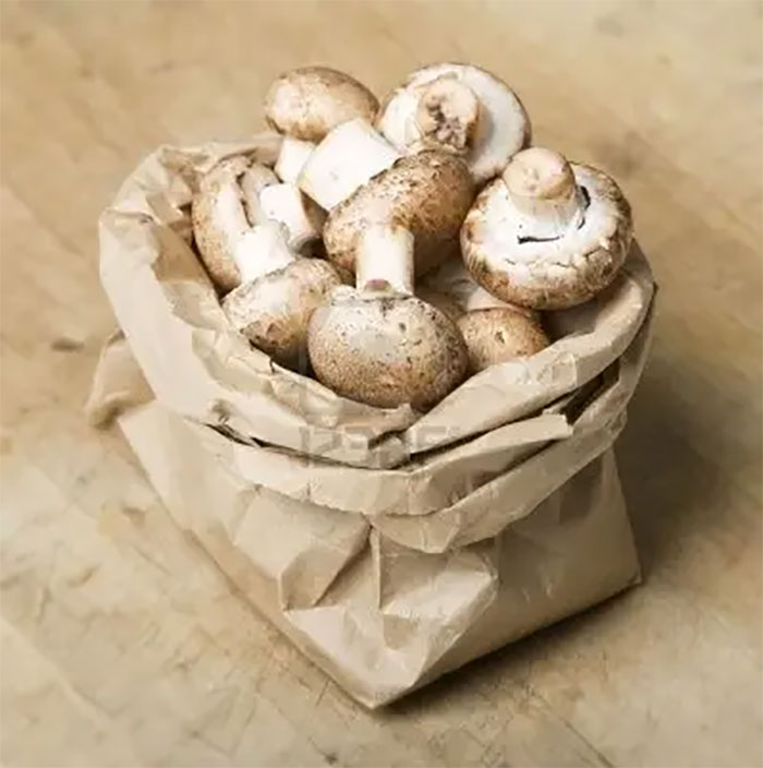 Keep Mushrooms In A Paper Bag, Not A Plastic Bag