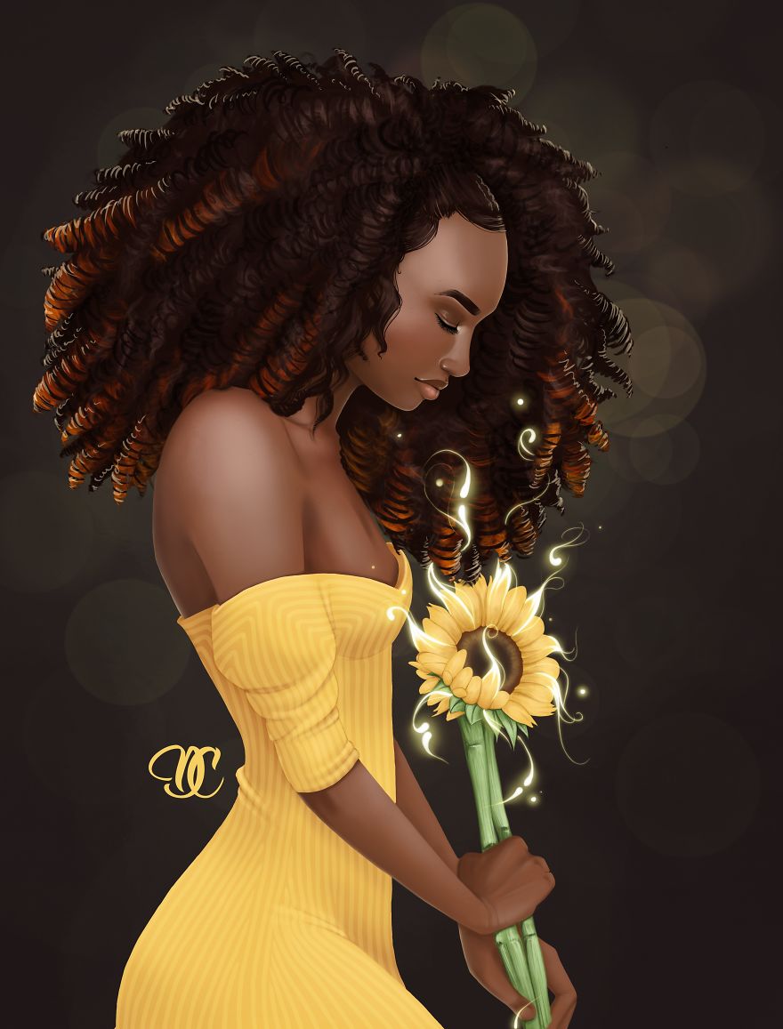 Digital Art By Delphine C.