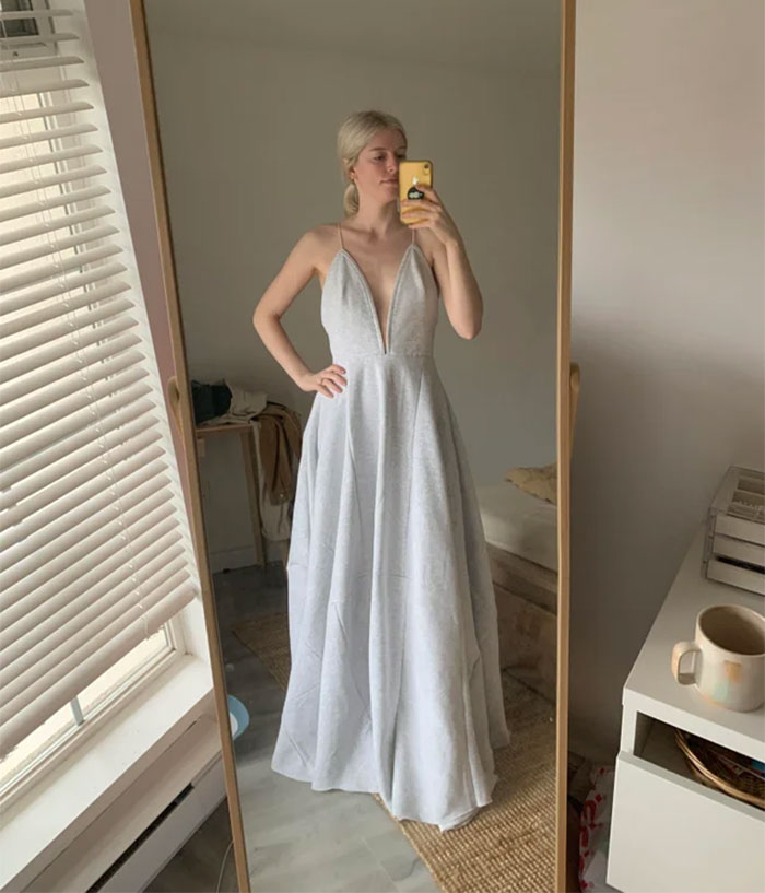 I Sewed A Wedding Dress Out Of Sweatpants...