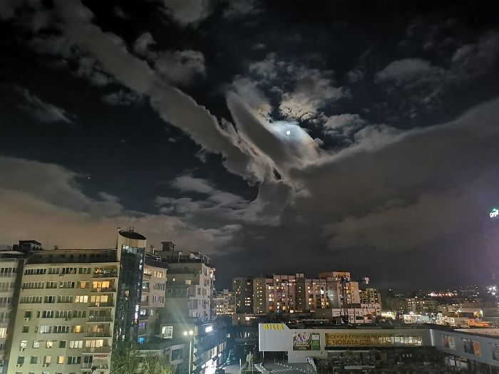 Cloud Duck Over The Skies Of Sofia, Bulgaria