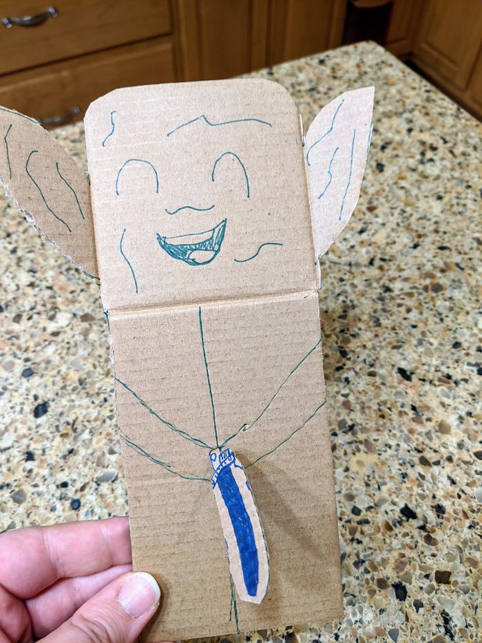My Daughter Can't Figure Out Why We Can't Stop Laughing At The Yoda She Made