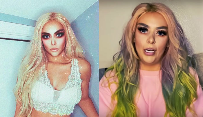 Left Is From Her Instagram, Right Is From A Video