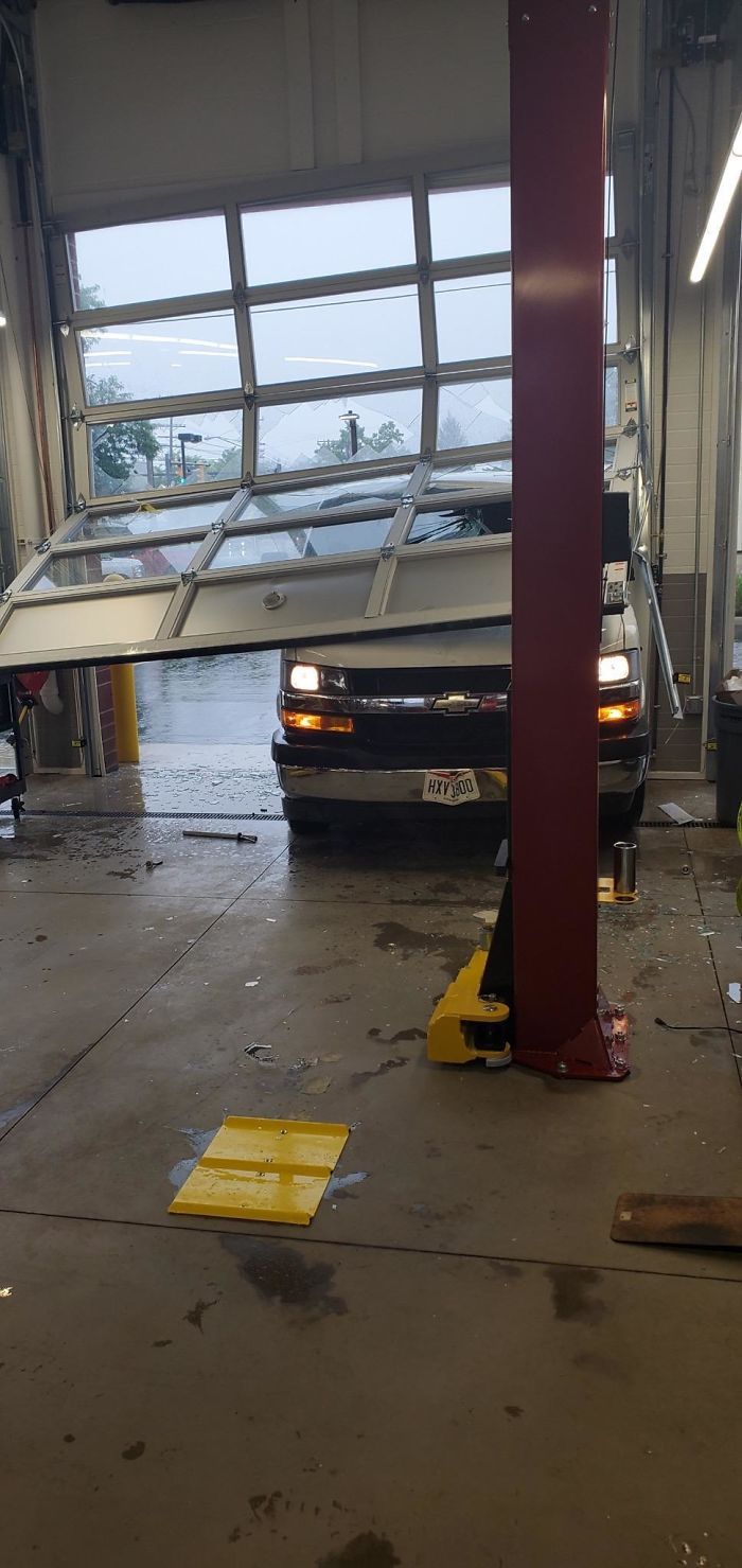 Just Rolled Into The Shop, Literally
