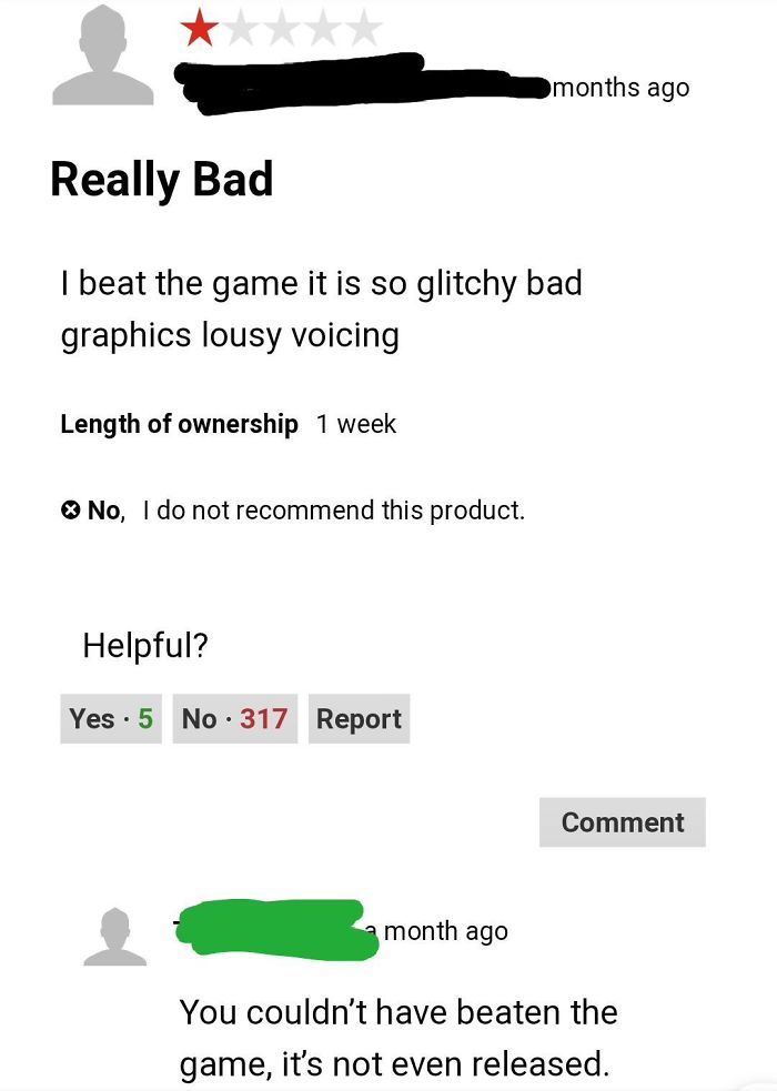 I Was Wondering Why It Had A Low Rating