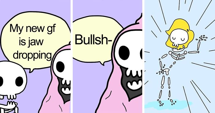 My Wholesome Comic About The Pink Grim Reaper Is Here To Get You Through  The Rest Of 2020 (39 New Pics) | Bored Panda