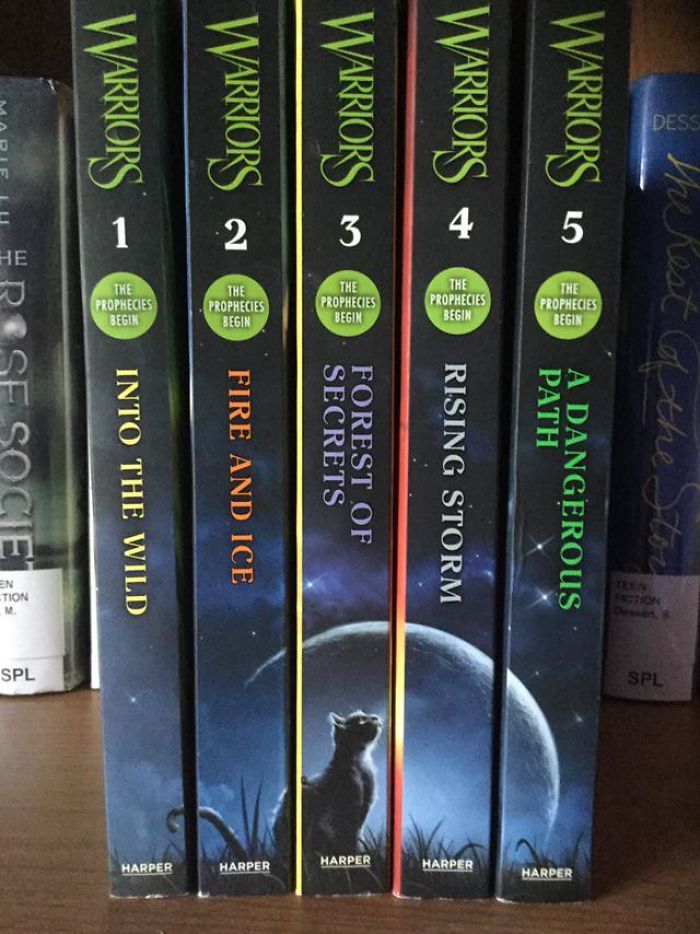 Book Series’ With Spines Like These