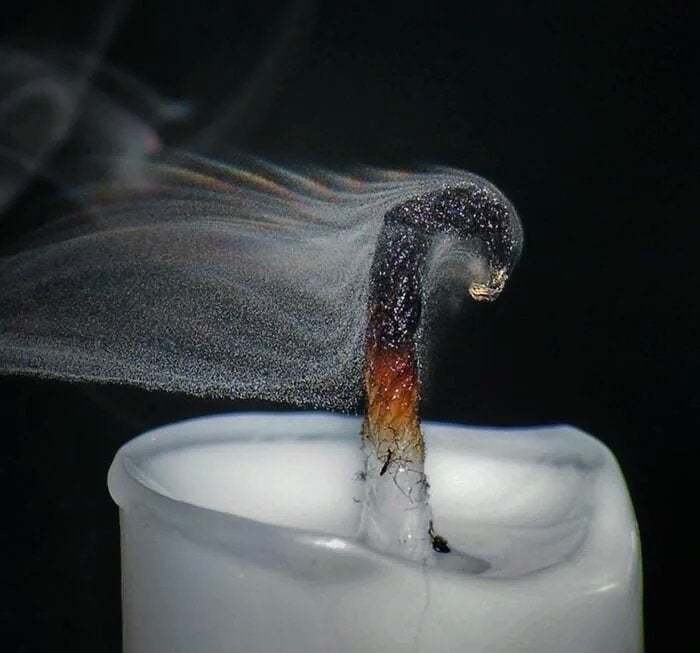 A Picture Demonstrating How Smoke Is Particulate Matter Suspended In Air