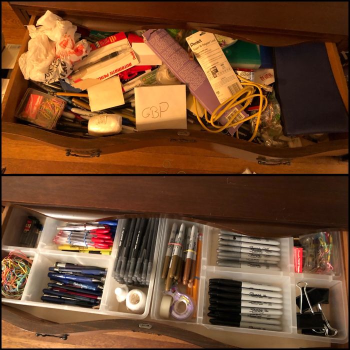 Did The Drawer, And Now It Looks Like I Have An Office Supply Store