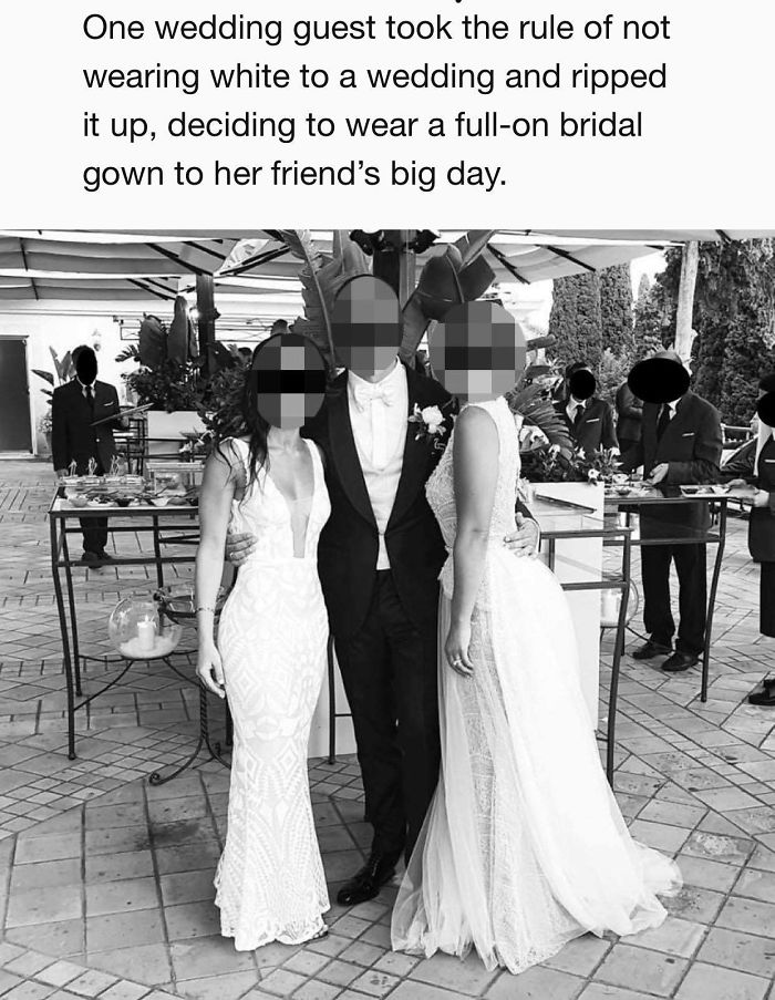 The Bride Is On The Right
