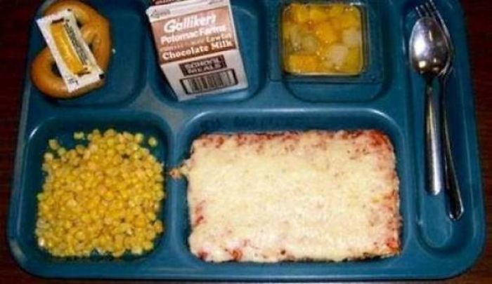Rectangle Pizza Was The Heavy Hitter Of School Lunches In The 80s And Early 90s