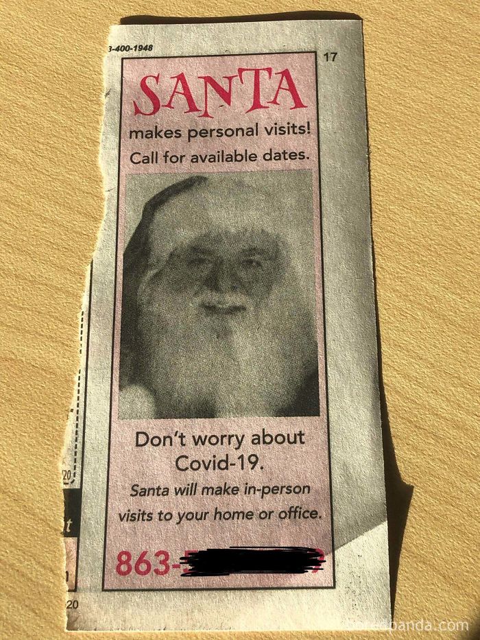 This Is A Real Ad From My Local Newspaper