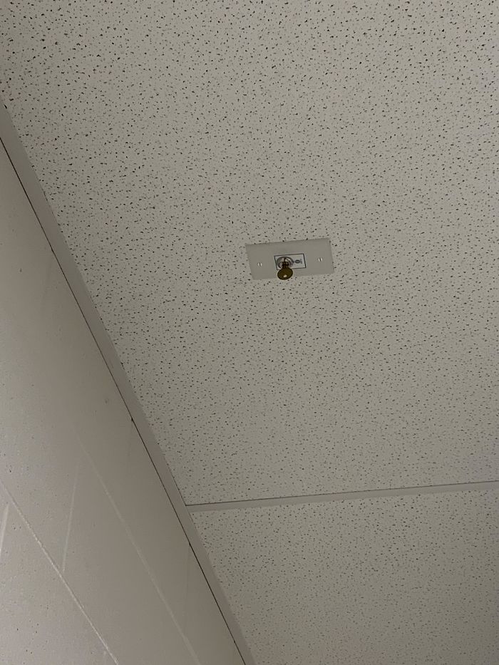Key In The Ceiling At School