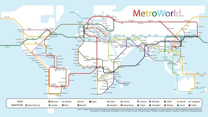 New Take On The Concept Of A World Metro