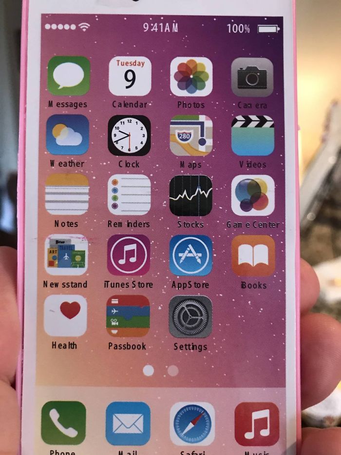 The Apps On My Daughter's New Toy Phone