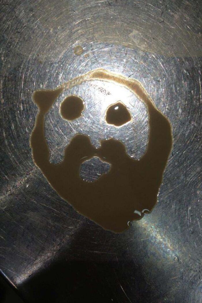Totally Legitimate Jesus In My Coffee Spill