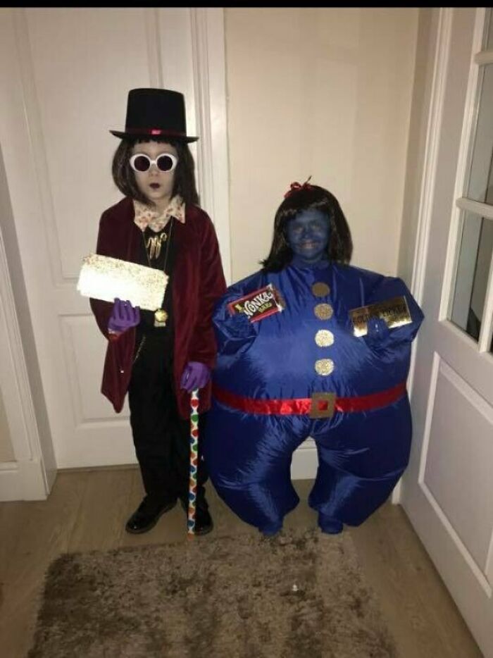 My Cousins At Their Halloween Party