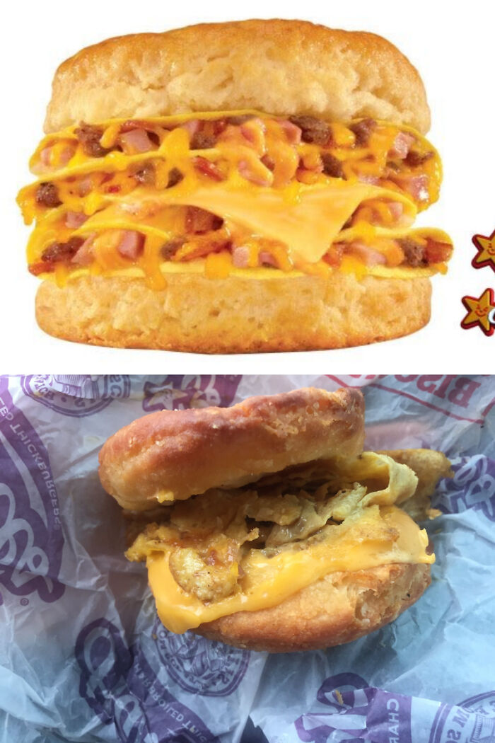 Hardee's Omelet Biscuit - Literally The Worst