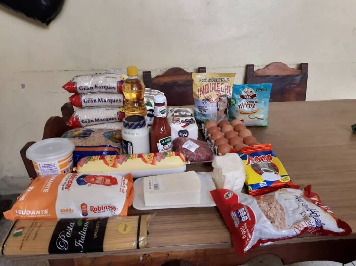 I Am Venezuelan And Food Is Expensive But Thanks To Two Redditors I Could Buy This Food For My Home