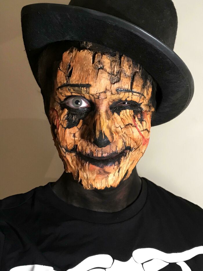 Trying Out A New Halloween Makeup Idea