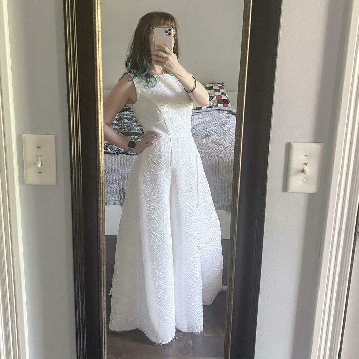 Self-Drafted Wedding Dress!