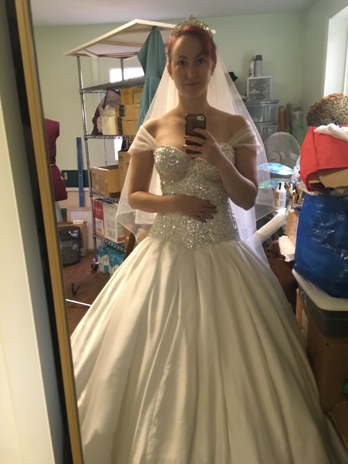My Completed DIY Wedding Dress