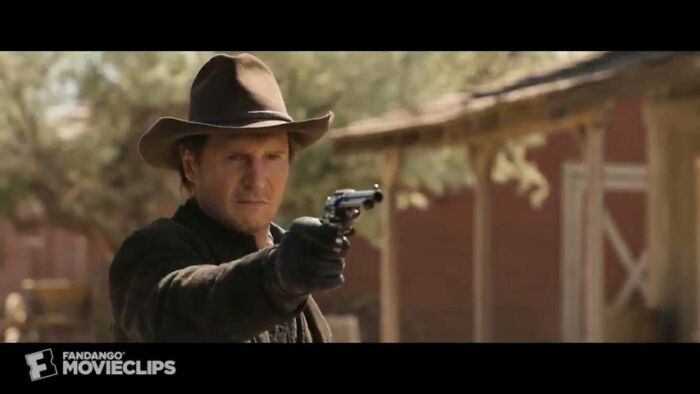 When Liam Neeson Was Asked To Play The Antagonist In A Million Ways To Die In The West (2014) (Directed By Seth Mcfarlane) He Accepted Due To A Scene In Family Guy Where Peter Says “Imagine Liam Neeson In A Western! Ha! With That Funny Accent Of His!”