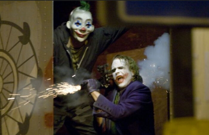 In The Dark Knight (2008), When The Joker Fires An Rpg From A Trailer, Both Side Doors Are Open. If They Weren't, Everybody On Board Would Have Been Injured By The Back Blast