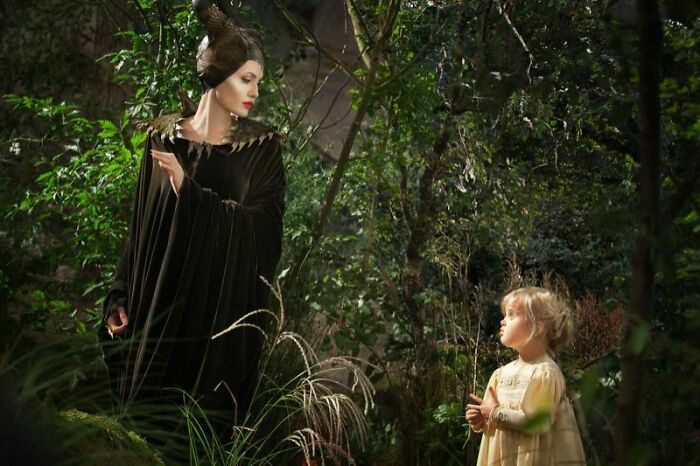 In Maleficent (2014), The Young Aurora Was Played By Angelina Jolie’s Daughter Vivienne. The 5-Year-Old Got The Part Because She Was The Only Child Who Wasn’t Terrified Of Jolie In Her Maleficent Makeup. Several Other Younger Children Auditioned And Wouldn’t Go Near Her