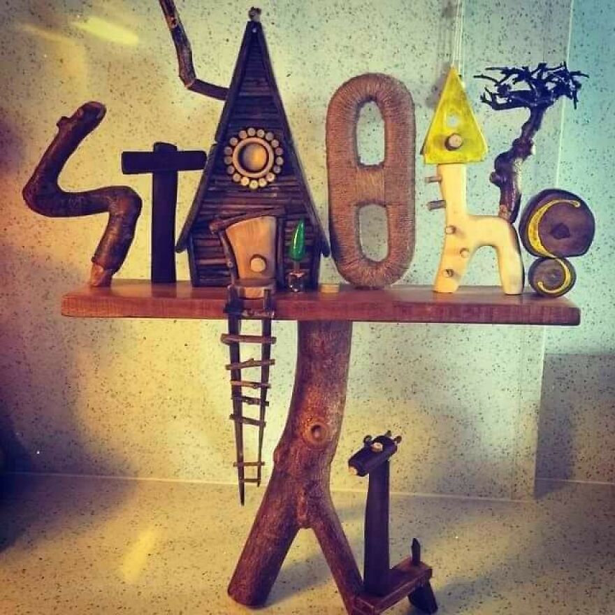My Wooden Cartoon World!