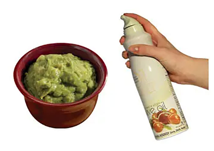 Spray Leftover Guacamole With Cooking Spray Before Putting It Back In The Fridge