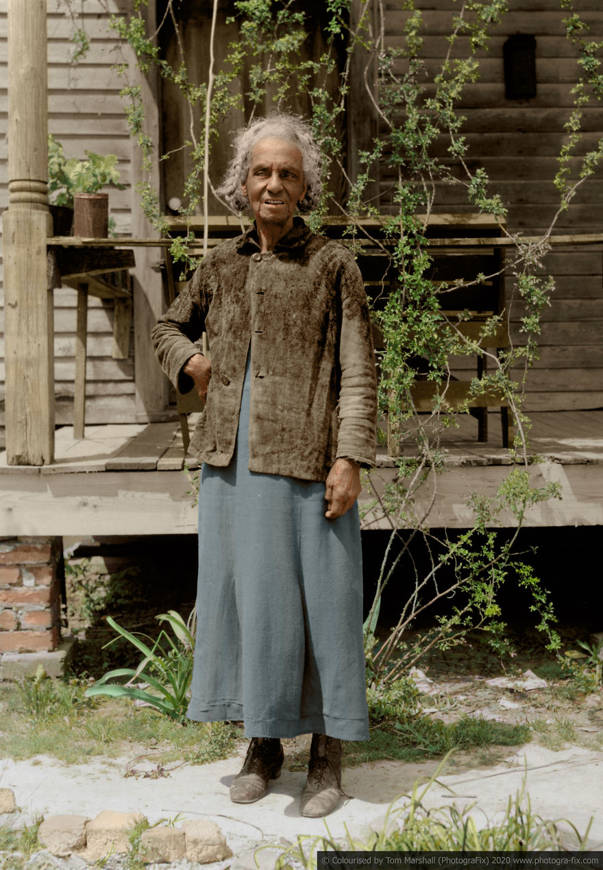 I Colourised 10 Photos From Over 160 Years Ago To Show The Horrors Of Life For Those Living Under Slavery