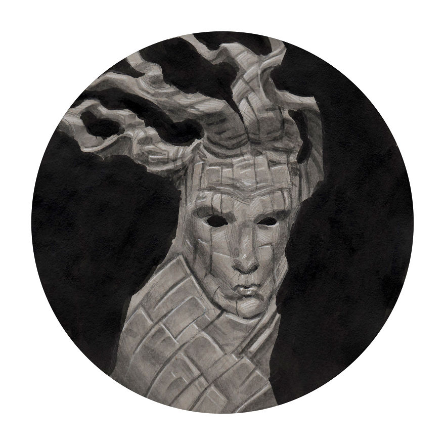 I Paint Tree Portraits With Personality. I Paint Tree Portraits With Personality.