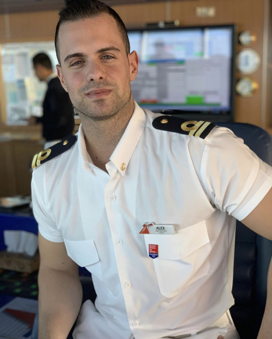 Alex The Officer - The Most Famous Italian Cruise Ship Officer And His Daily Romance Scam!