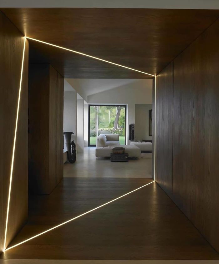 LED Lighting Design . Fp House By Marco Costanzi Architects