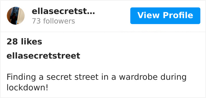 “My Daughter Just Found The Secret Street I Built Behind Her Wardrobe For Lockdown!”