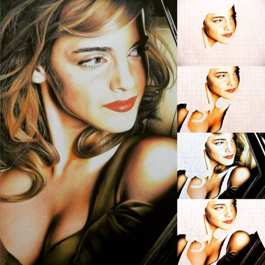 Emma Watson Speed Drawing By Sielukart