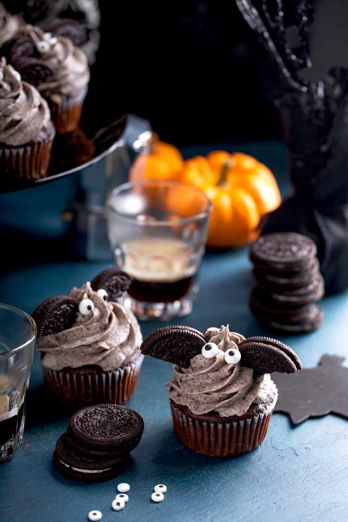 Halloween Oreo Cupcakes