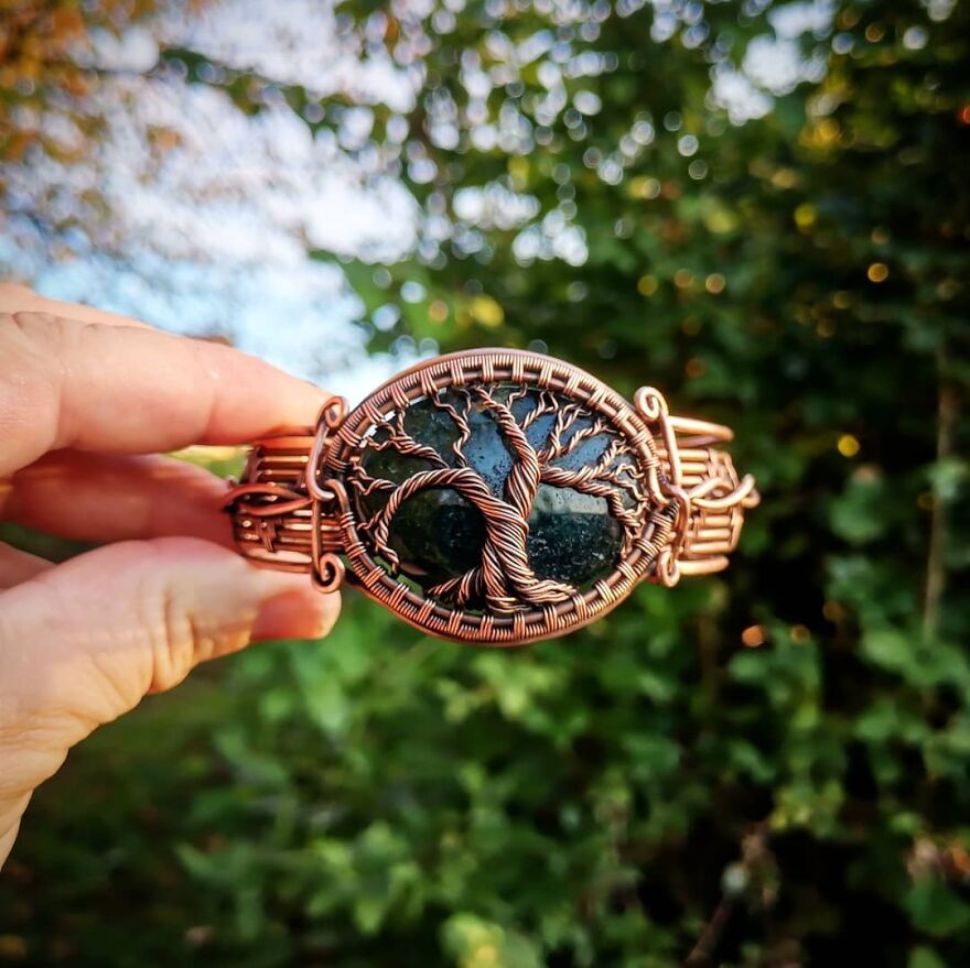 I Create Unique Nature Inspired Wearable Art From Recycled Copper :)
