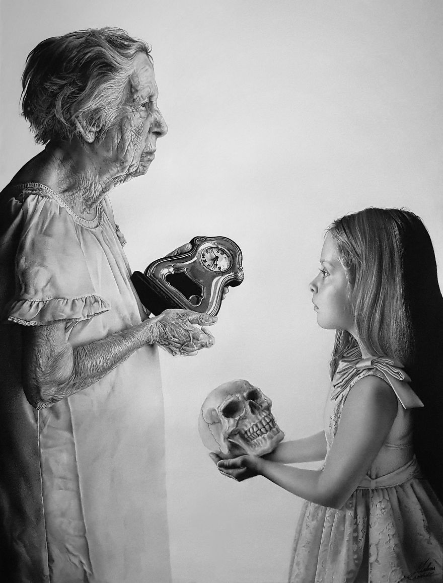 Incredibly Hyperrealistic Drawings And The Gift Of Being Able Of Feeling Life Incredibly Hyperrealistic Drawings And The Gift Of Being Able Of Feeling Life