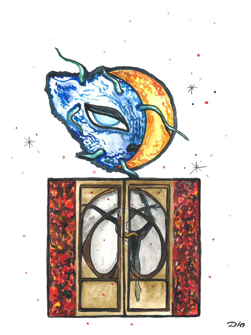 Mooncat World By Diacelinart Mooncat World By Diacelinart